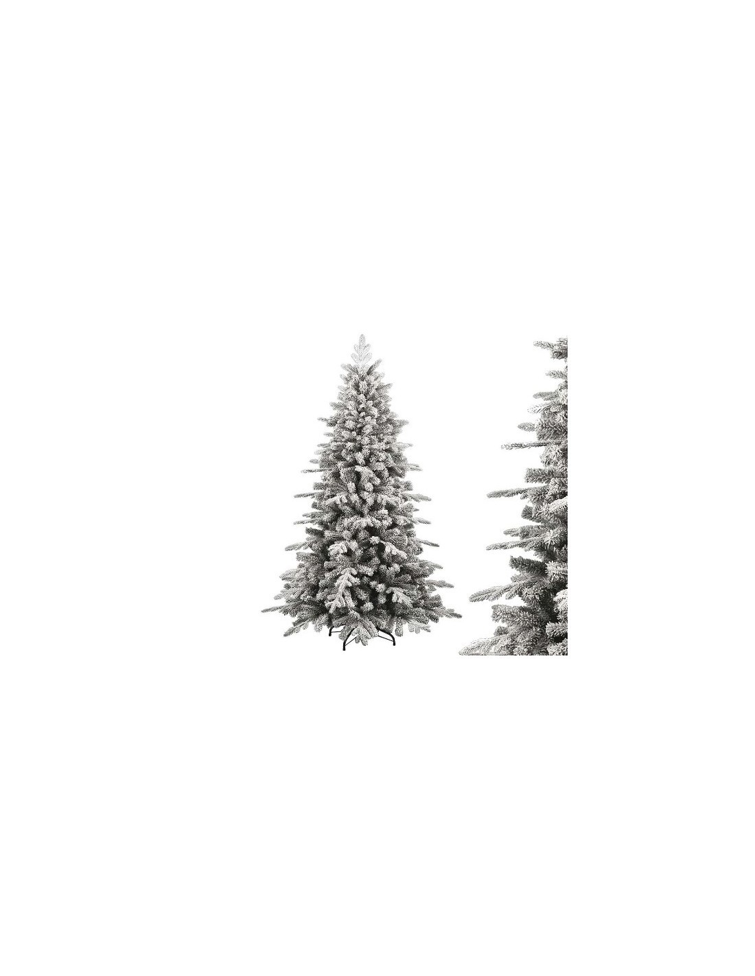 ALBERO GALAXY 240cm FLOCCATO CON GLITTER 14430 su TreG Ingrosso