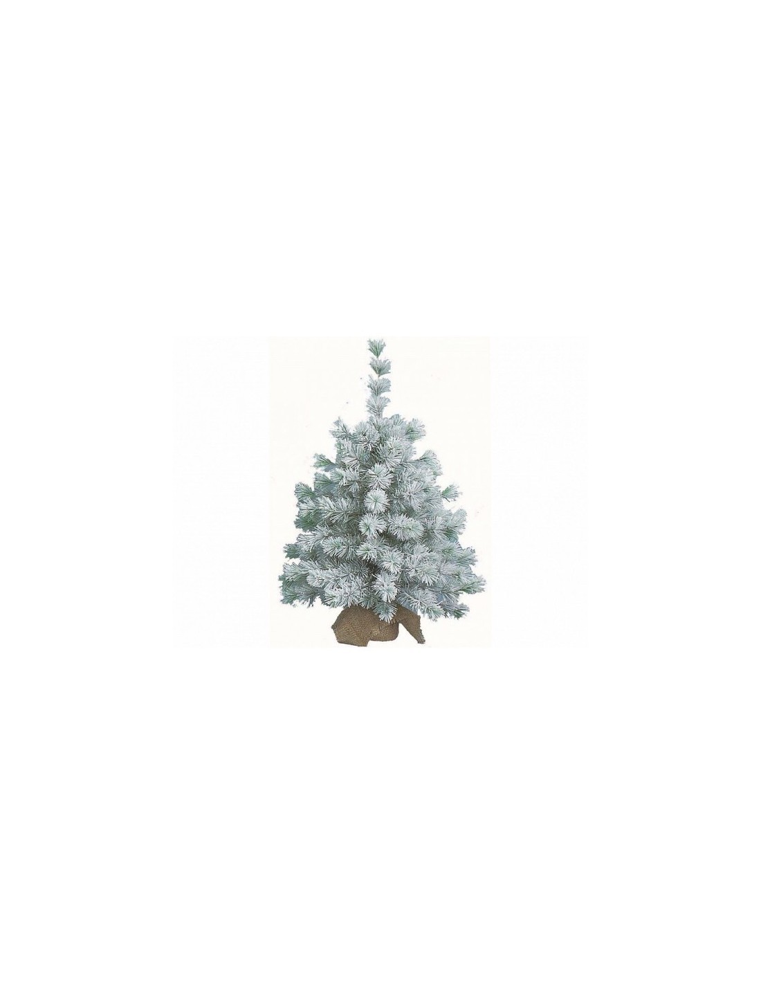 PINETTO INNEVATO CON BASE JUTA 45 CM FLORA su TreG Ingrosso