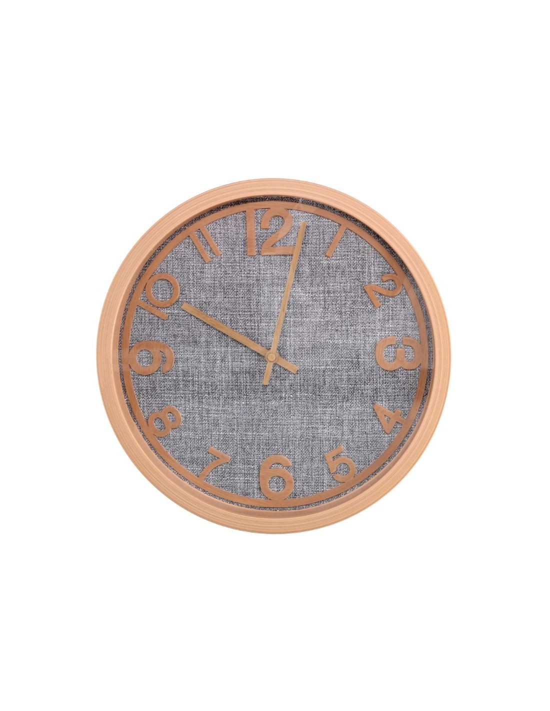 OROLOGIO 187177 PLASTICA 31CM GRIGIO EFFETTO LEGNO