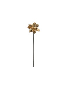 FIORE TESSUTO ORO H50CM