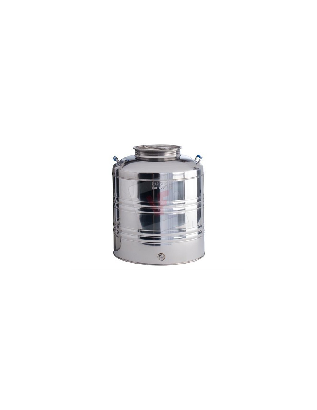 BIDONE IN ACCIAIO INOX 20 LT CON PREDISPOSIZIONE su TreG Ingrosso