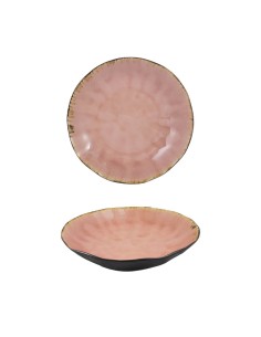 PIATTO FONDO 56310 ROSA 23CM