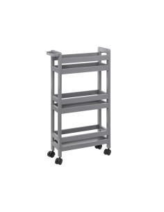 CARRELLO 174762H CON RUOTE 3P GRIGIO su TreG Ingrosso
