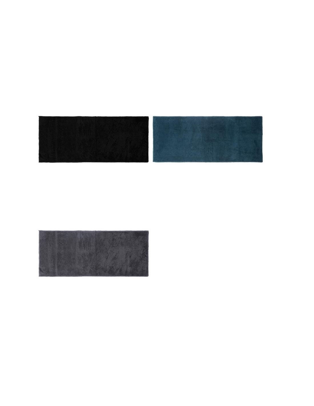 5five - Tappeto 50x120 cm in Microfibra Grigio, Tappeto da Interno, Elegante e Versatile, Marca 5five Simply Smart