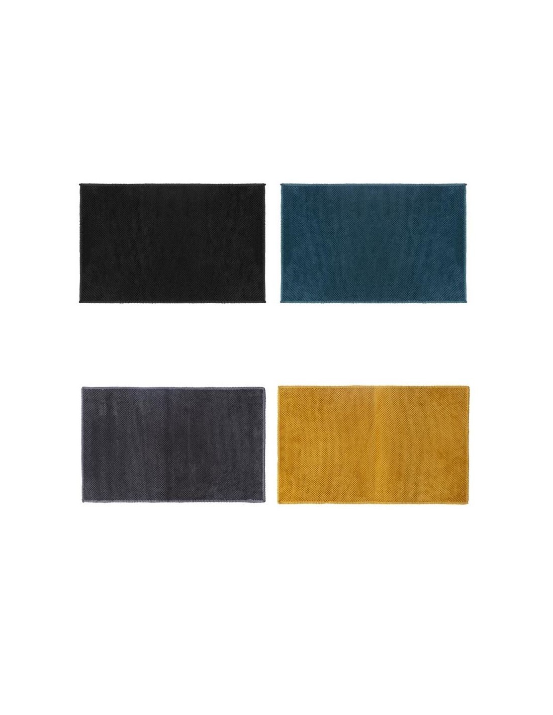 5five - Tappeto 45x75 cm in Microfibra, Tappeto per Bagno, Facile da Pulire, Marca 5five Simply Smart