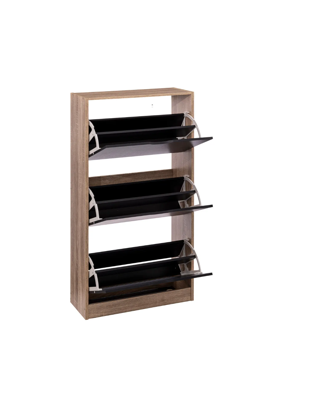 SCARPIERA 160392I 3 RIPIANI 60X24X119CM NERO