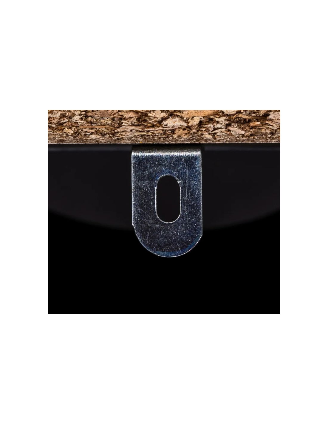 SCARPIERA 160392I 3 RIPIANI 60X24X119CM NERO