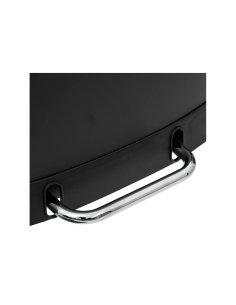 PATTUMIERA PEDALE 186155B METALLO 50LT NERO