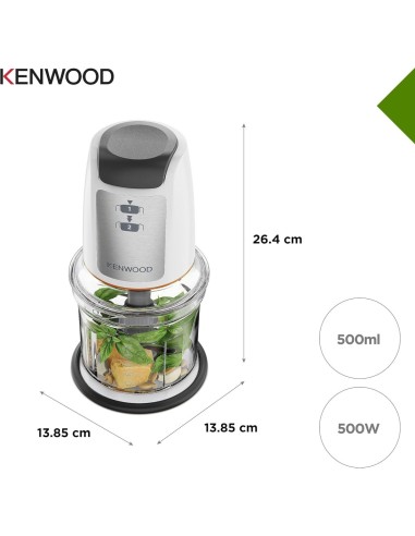 TRITATUTTO CHP61.100WH 500W 500ML 4 LAME su TreG Ingrosso