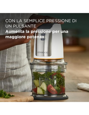 TRITATUTTO CHP61.100WH 500W 500ML 4 LAME su TreG Ingrosso