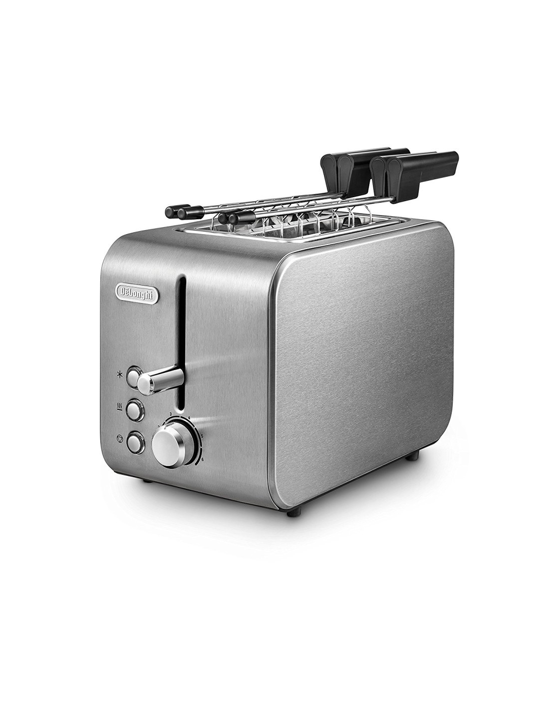 TOSTAPANE 2 FETTE CROMATO 550W CTX2203 DE LONGHI su TreG Ingrosso