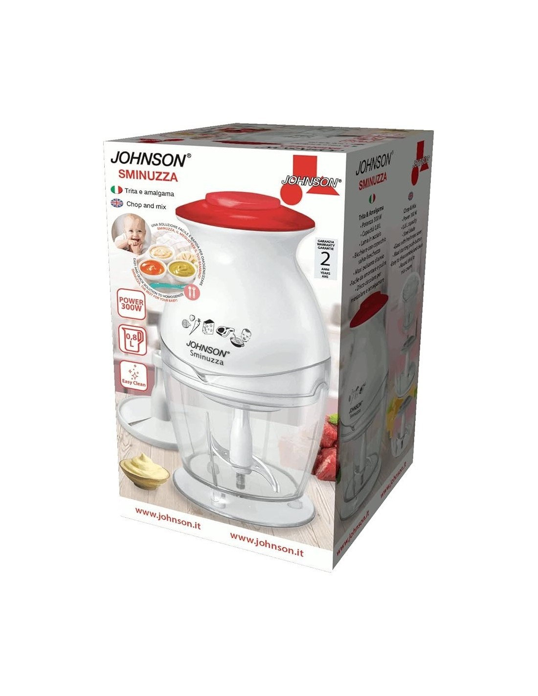 TRITATUTTO 300W 0,8LT PRO1201 su TreG Ingrosso