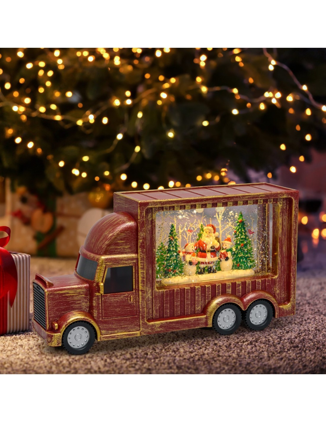 CAMION 67110 GLITTER LED BIANCO CALDO su TreG Ingrosso