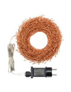 CATENA 20M NTL6 NASTRO MINICLUSTER Ø6CM 1000 MICROLED TRADITIONAL Ø...
