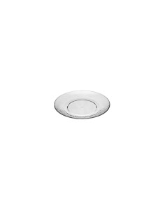 PIATTO PLASTICA 125322 ESTIVA 27CM TRASPARENTE