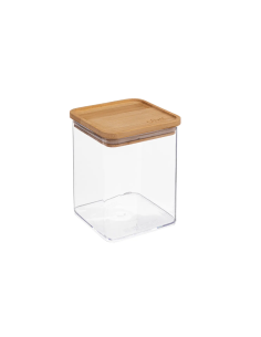 CONTENITORE 181879 QUADRATO 1LT TAPPO BAMBOO