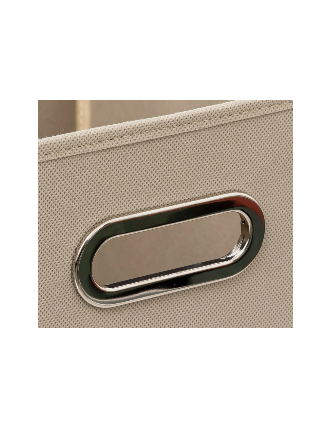 5 Five Caja Organizadora, contenitore in tessuto, colore grigio scuro, organizer per scaffali, 31x31 cm, salvaspazio