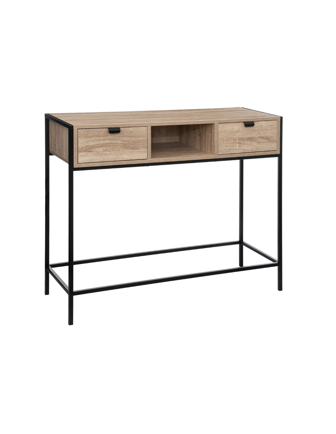 CONSOLLE 181373 ALIAJ 2 CASSETTI 100X35X80CM EFFETTO LEGNO