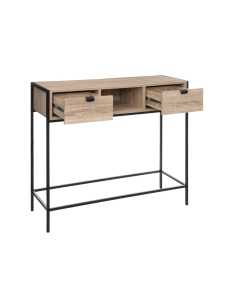 CONSOLLE 181373 ALIAJ 2 CASSETTI 100X35X80CM EFFETTO LEGNO