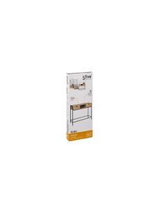 CONSOLLE 181373 ALIAJ 2 CASSETTI 100X35X80CM EFFETTO LEGNO