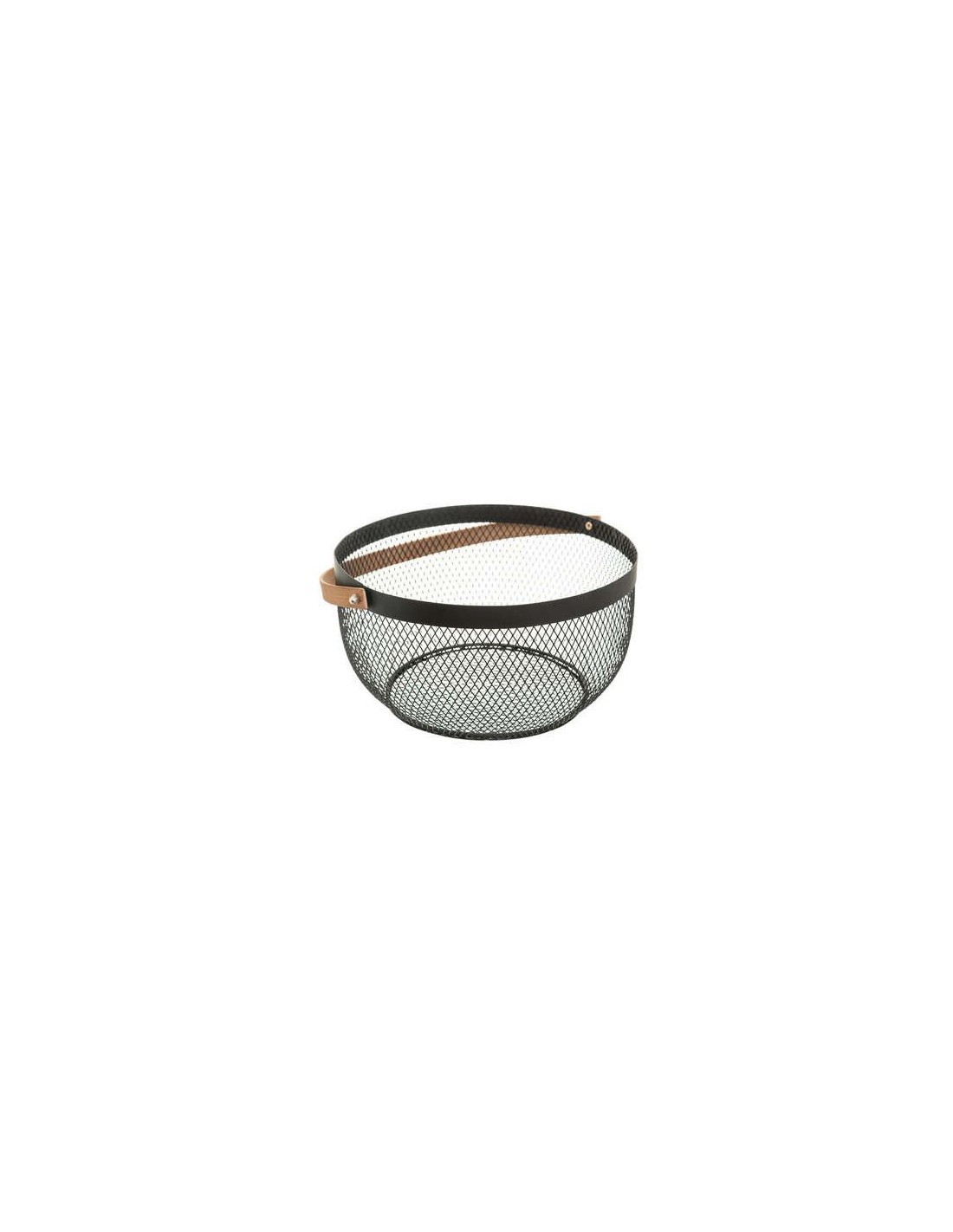 CESTINO 162151 METALLO 29CM NERO