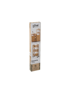 CARRELLO 174521 3 PIANI BAMBOO 36X15X75CM 2