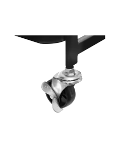 CARRELLO 167740 3 PIANI METALLO 51X30X76CM NERO