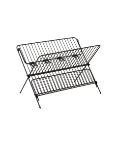 SCOLAPIATTI 189814 PIEGHEVOLE METALLO NERO