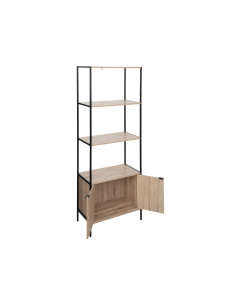 LIBRERIA 181381 ALIAJ 68X35X176CM EFFETTO ROVERE NATURALE