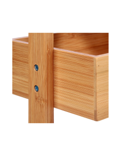 SCAFFALE 216716020 BAMBOO 4 PIANI 25X16X88CM