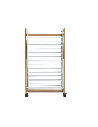 STENDIBIANCHERIA 164726 METALLO CON RUOTE 176X60X104CM