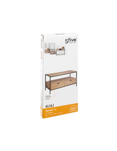 MOBILE TV 181375 ALIAJ 100X40X54CM EFFETTO ROVERE NATURALE
