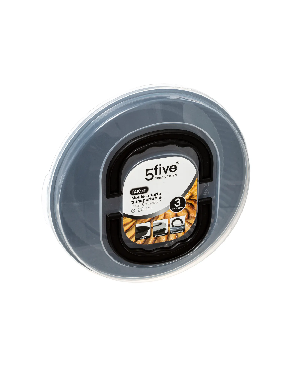 STAMPO CROSTATA 151311 26CM CON COPERCHIO