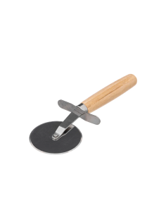 TAGLIERE PIZZA 189624 BAMBOO 37CM CON ROTELLA