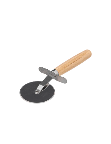 TAGLIERE PIZZA 189624 BAMBOO 37CM CON ROTELLA