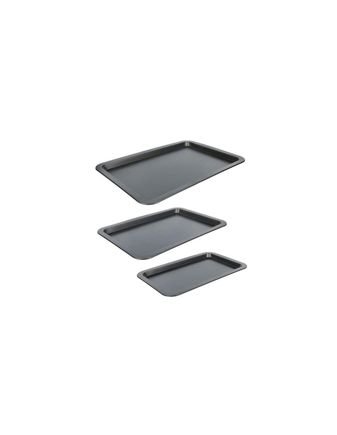 SET 3 TEGLIE 100146 METALLO 39X24/43X29/48X33CM