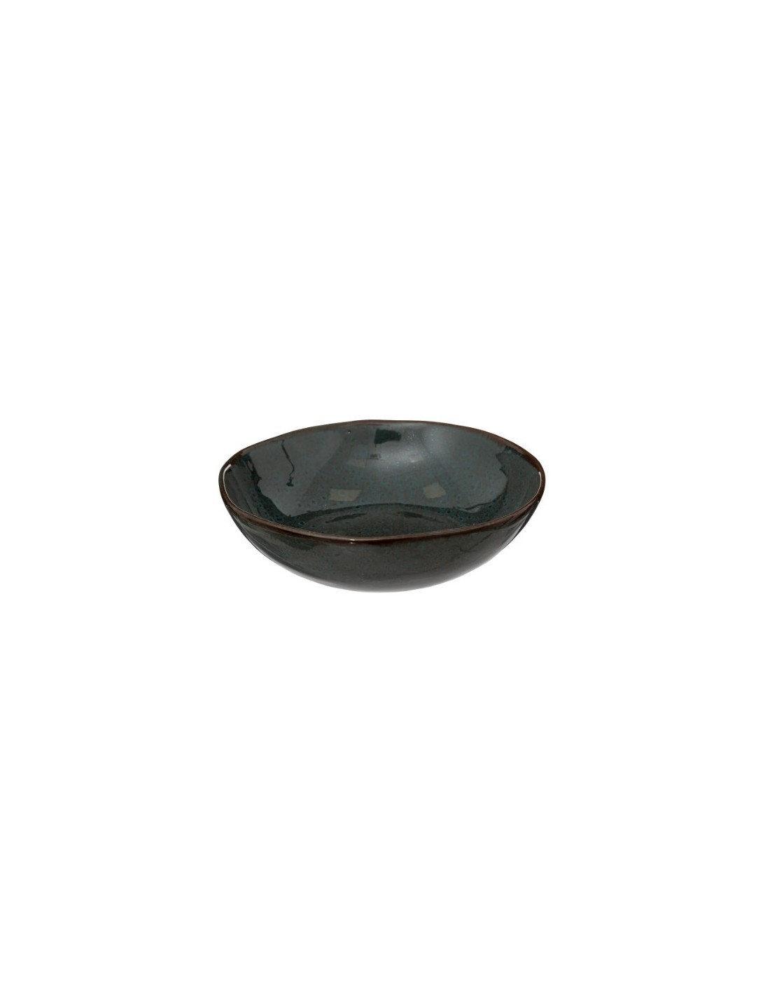 Piatto Fondo Jade, Ceramica Gres, Diametro 19 cm, Stile Elegante, Resistente, Lavabile in Lavastoviglie, Casa e Cucina