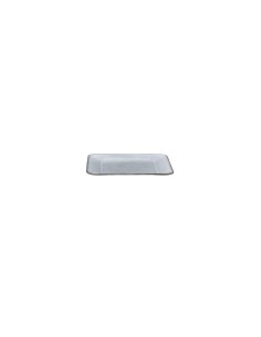 PIATTO QUADRATO 188955 OCEANE 20X20CM GRIGIO