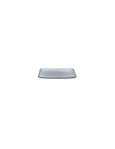 PIATTO QUADRATO 188954 OCEANE 27CM GRIGIO