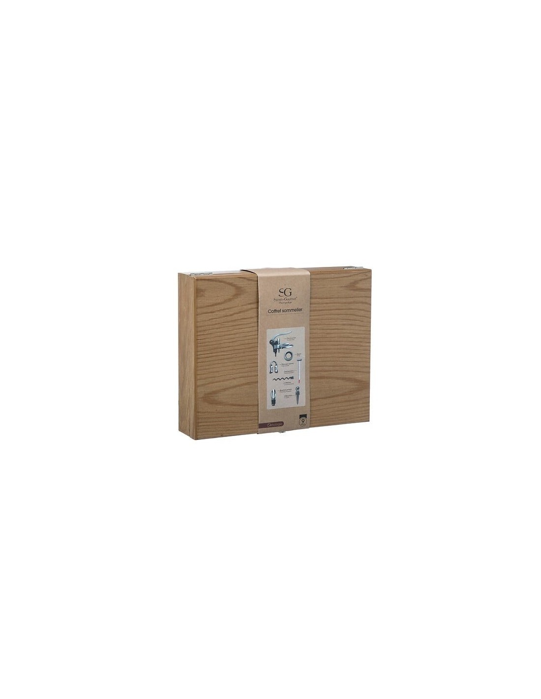 Set sommelier 9 pezzi Marc multicolor