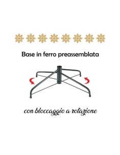 ALBERO MONTECARLO 210 DIAM 106 FLORA su TreG Ingrosso