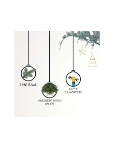 ALBERO MONTECARLO 210 DIAM 106 FLORA su TreG Ingrosso