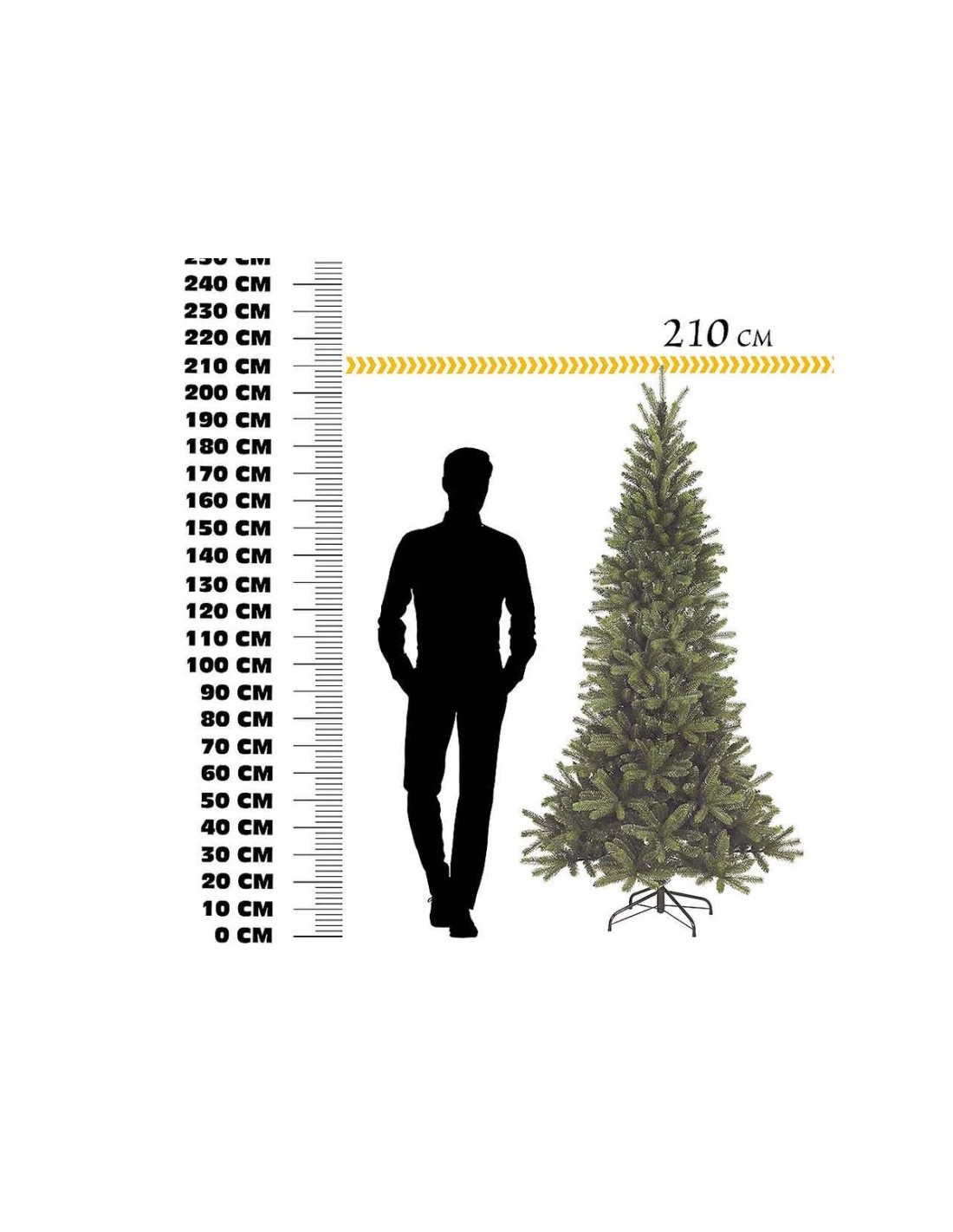 ALBERO MONTECARLO 210 DIAM 106 FLORA su TreG Ingrosso