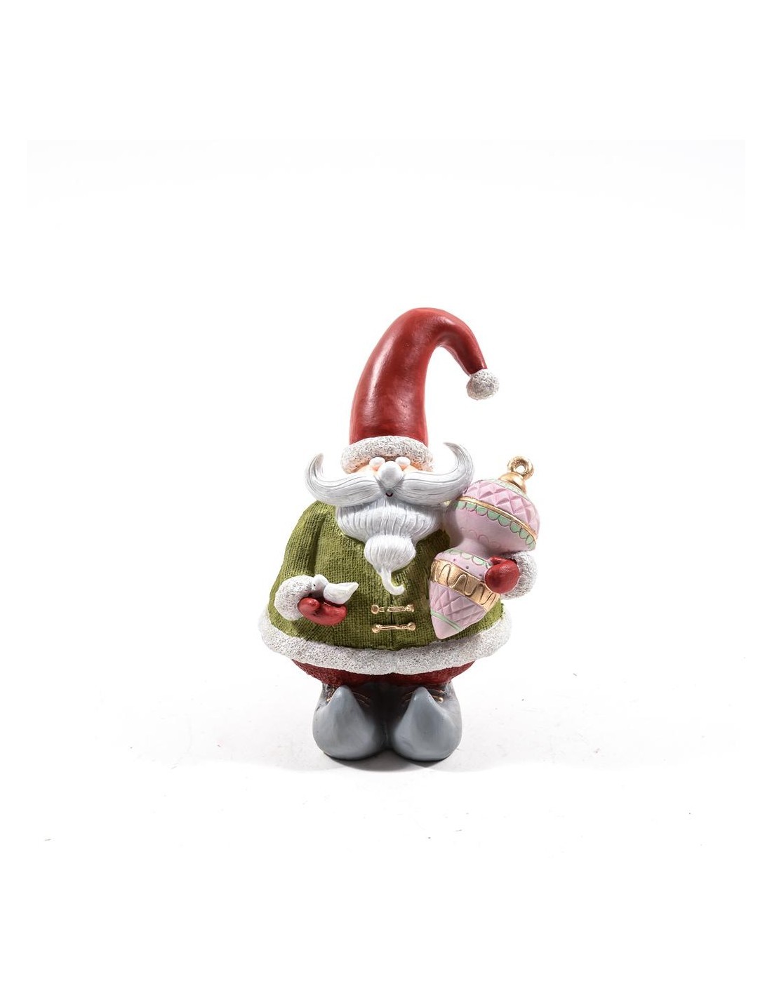 Babbo Natale in Resina 24x12x20cm - La Magia di Natale a casa tua