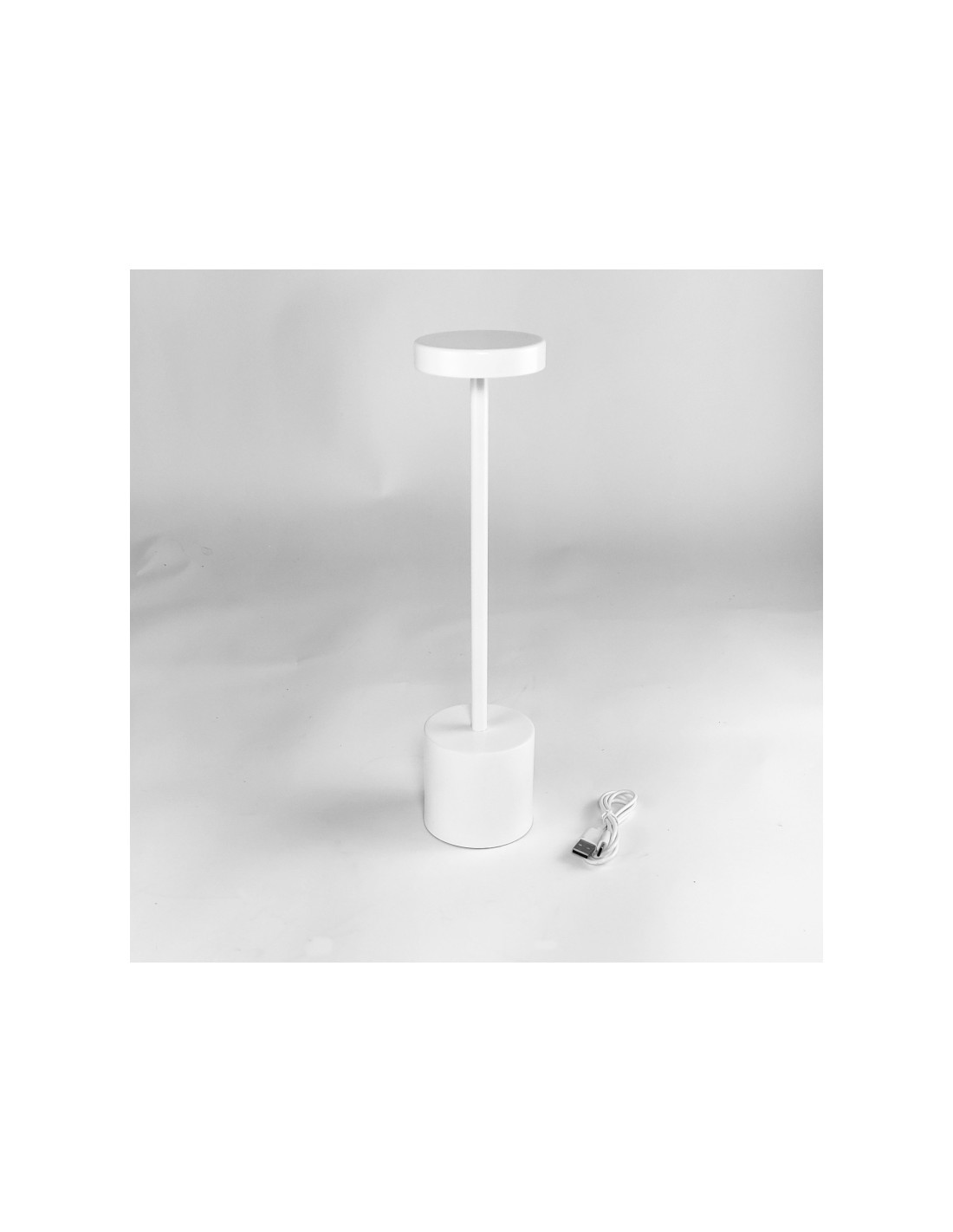 LAMPADA TOUCH BIANCA DIMMERABILE 3 TONI METALLO