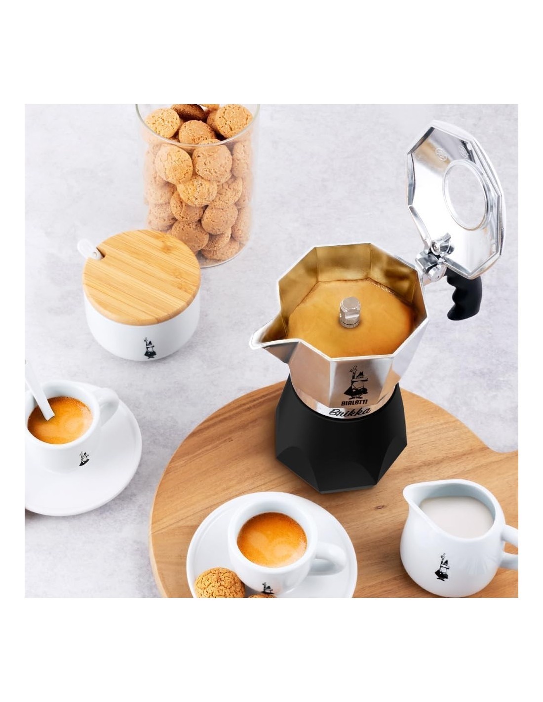 Bialetti New Brikka 2023 - Caffettiera 2 Tazze Espresso Cremoso