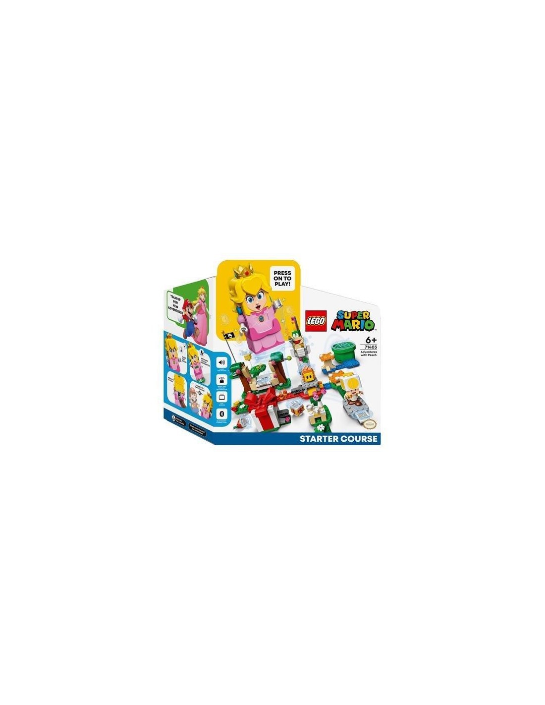 SUPERMARIO 71403 AVVENTURE DI PEACH STARTER PACK su TreG Ingrosso
