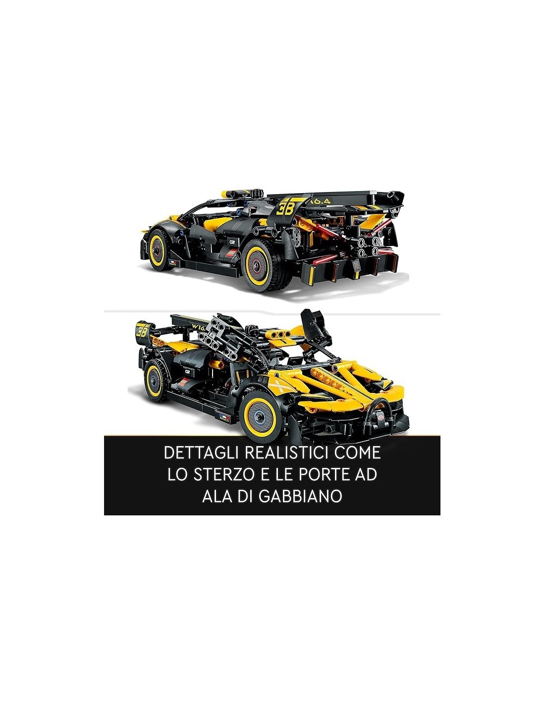 TECHNIC 42151 BUGATTI BOLIDE su TreG Ingrosso