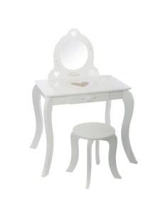 Atmosphera – Toeletta e sgabello per bambina con specchio e cassetto 2