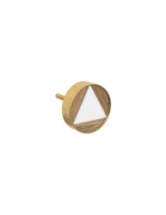 SET 2 POMELLI 195133 RESINA/LEGNO 3,8X4,8CM